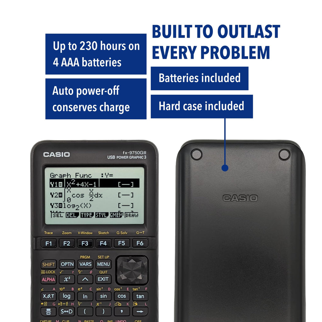 Casio fx-9750GIII Graphing Calculator