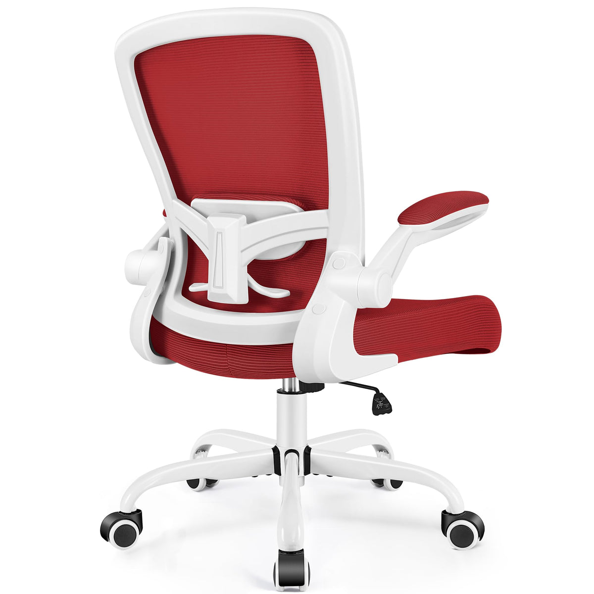FelixKing FK918-W Adjustable Mesh Study Chair with Flip-Up Arms