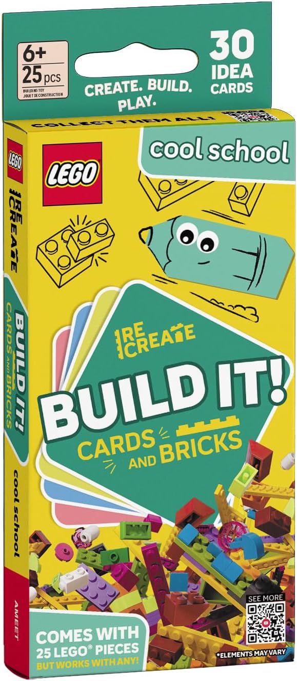 LEGO Books: ReCreate Activity Cards (Ages 6+, Choose a Theme)