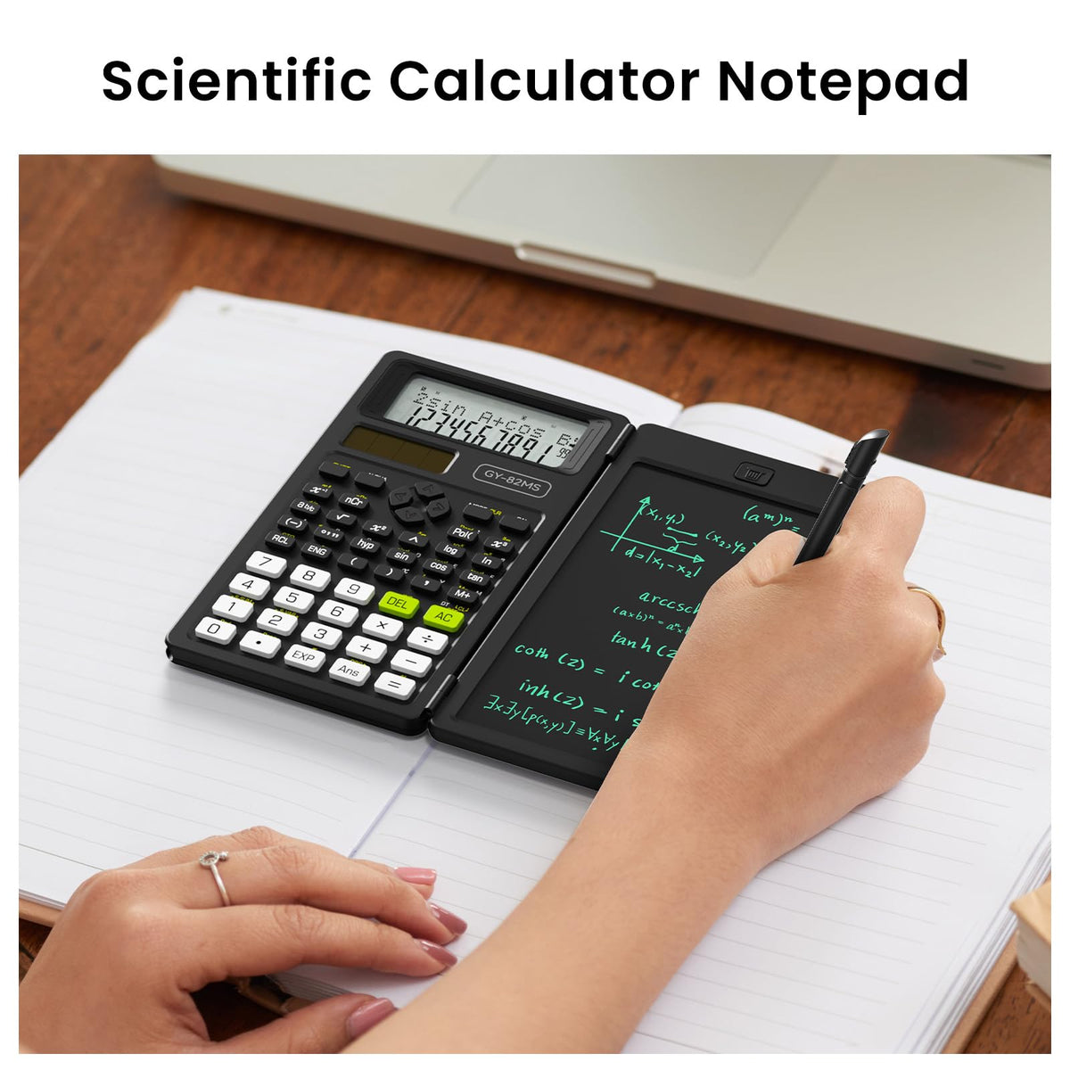 ROATEE 991ES MAX Scientific Calculator with Notepad