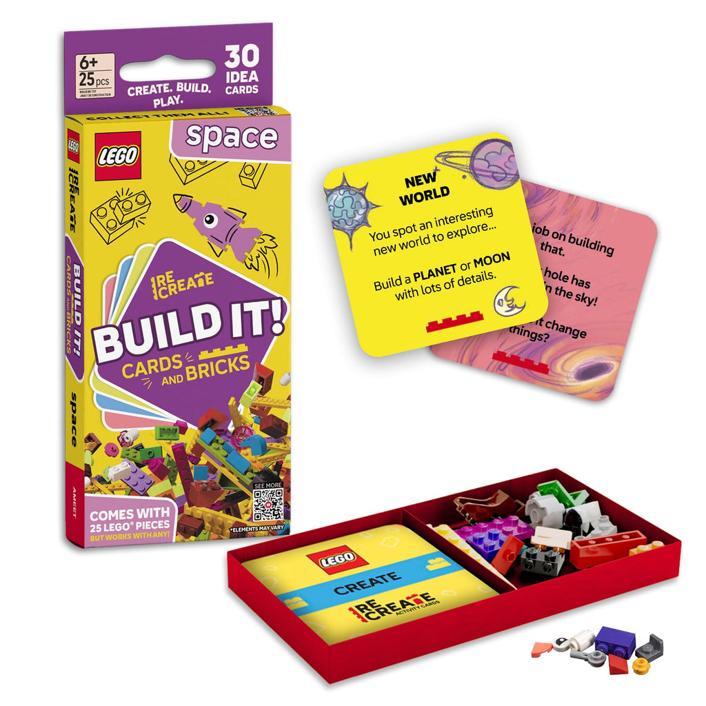 LEGO Books: ReCreate Activity Cards (Ages 6+, Choose a Theme)