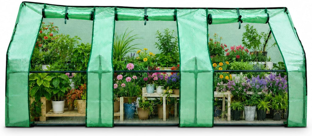 ScienGarden Portable Tunnel Greenhouse (Medium & Large)