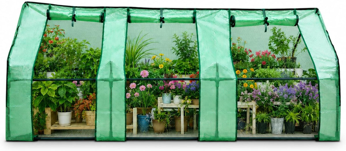 ScienGarden Portable Tunnel Greenhouse (Medium & Large)