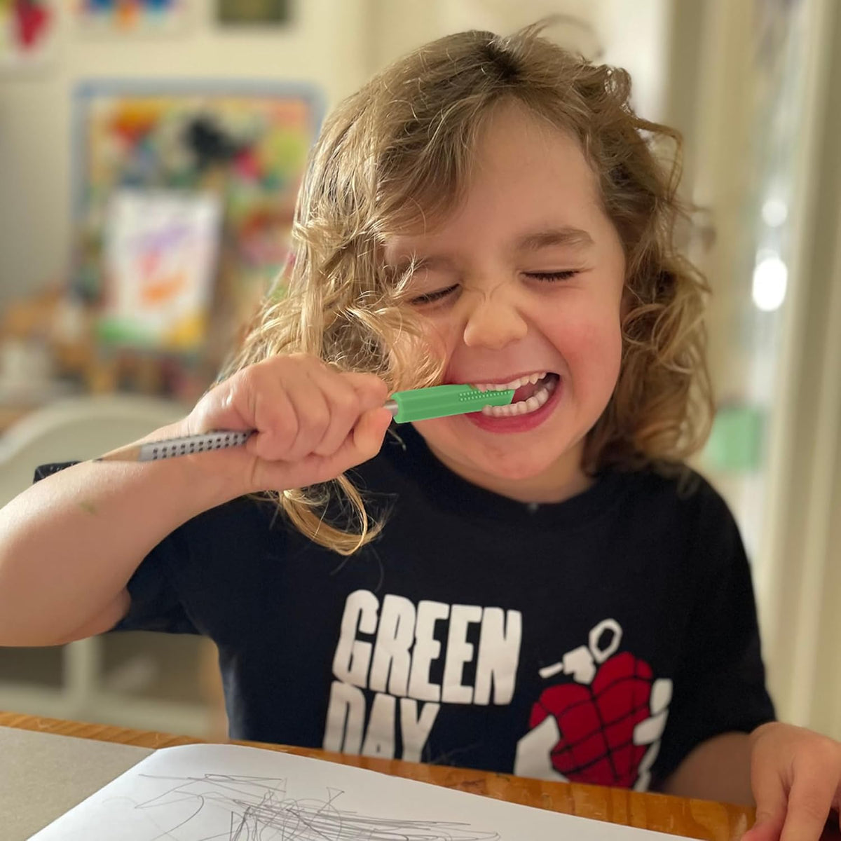 Sensory Chew Pencil Topper for Autistic Chewers