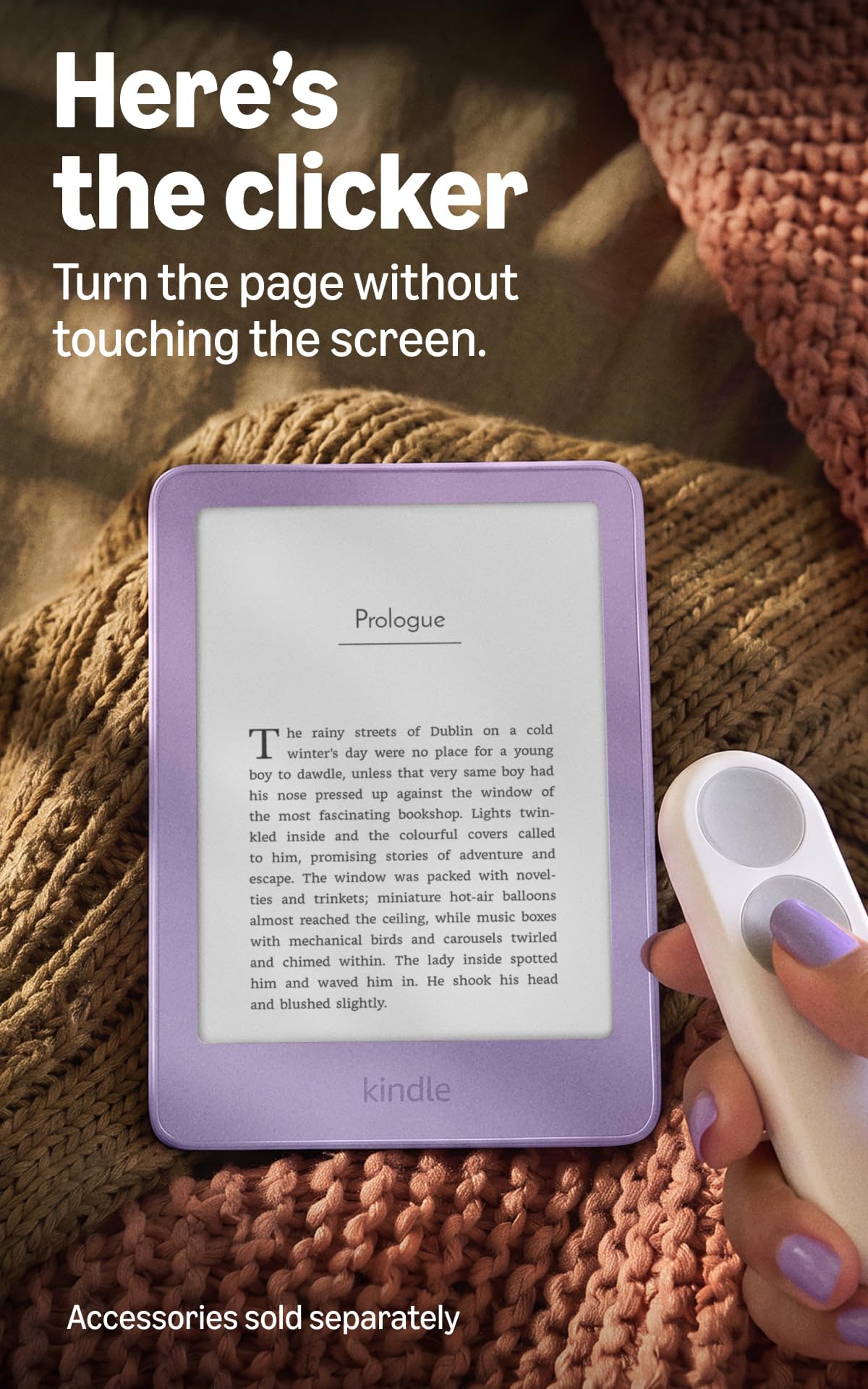Amazon Kindle 32GB (all-new), Thinner, new aluminum design, 6" display, Without Lockscreen Ads, Alpine Sky Aluminum