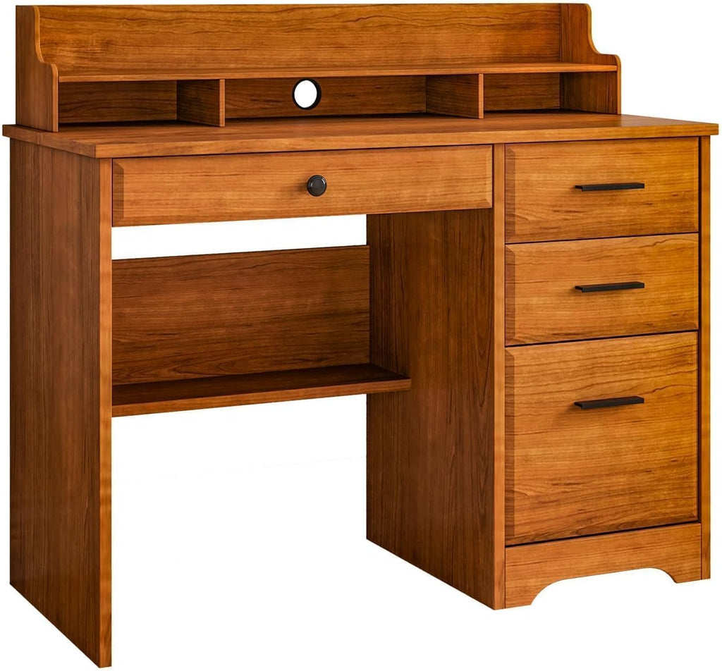 4 EVER WINNER 44-Inch Student Desk with Drawers