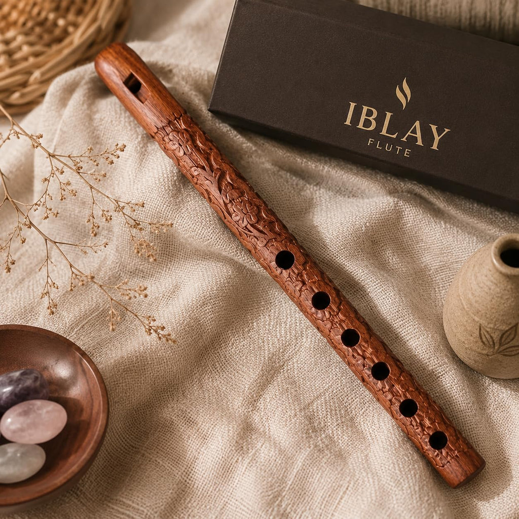IBLAY: Six-Hole Wooden Flute in D (Beginner Level)
