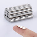 RHINOCATS 400Pcs Small Magnets, 4 Different Sizes Tiny Mini Magents, Multi-Use for Fridge, DIY, Office, Hobbies, Crafts and Science