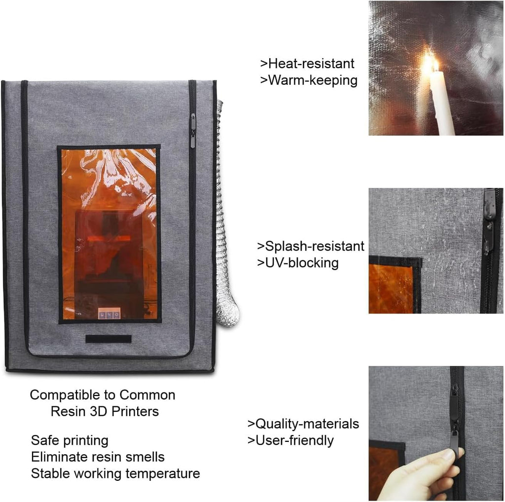 Multifunctional 3D Printer Enclosure Ventilation Eliminate Odors Tent Cover