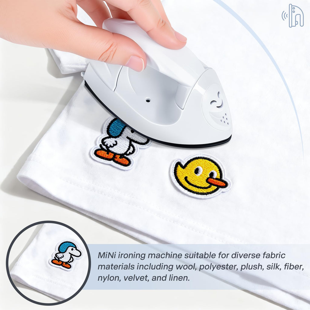 Mini Heat Press Portable Craft Iron For Fuse Beads, Black