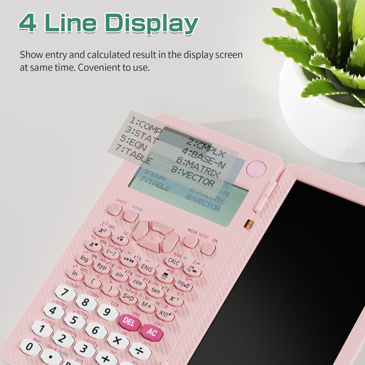 ROATEE 991ES MAX Scientific Calculator with Notepad