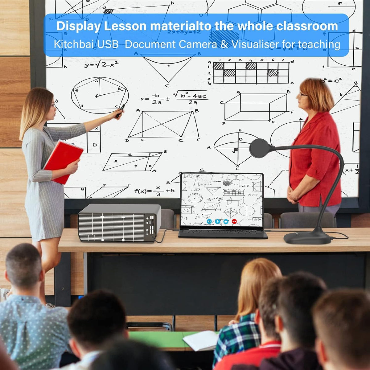 USB Document Camera for Classroom Demonstrations