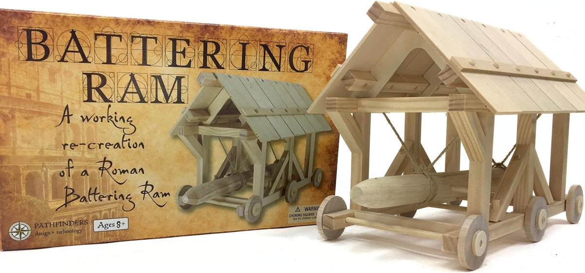 Pathfinders Roman Battering Ram Engineering Kit (Ages 9+)