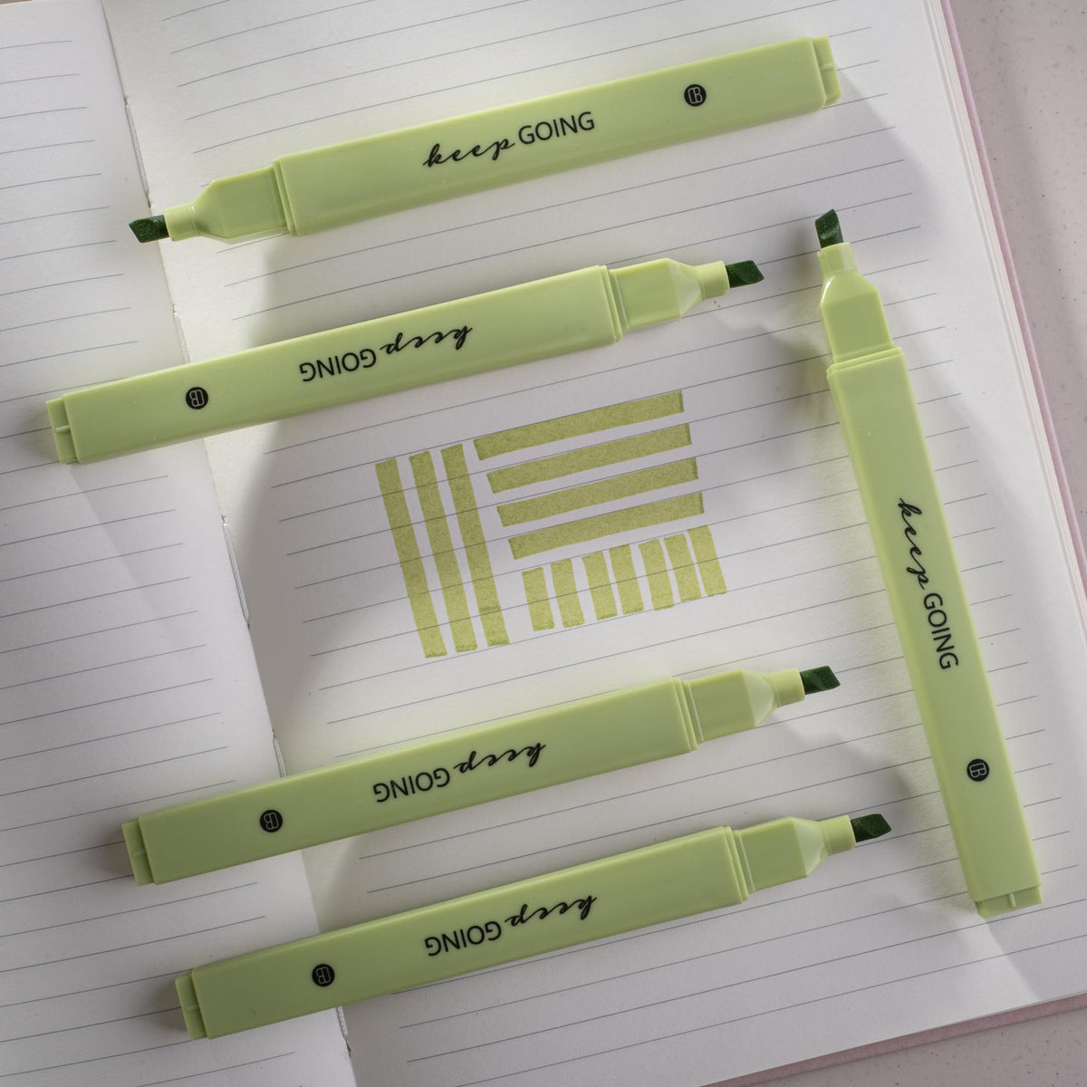 DIVERSEBEE Bible Highlighters with Soft Chisel Tip, No Bleed (Pastel)