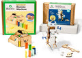 KiwiCo STEM Robotics Bundle – Domino Machine + Jumping Robot Kits, Ages 9+