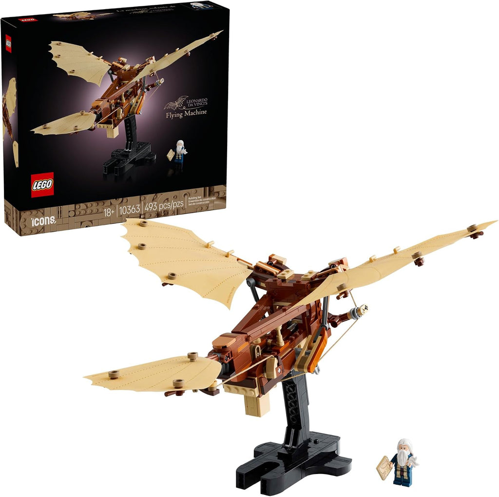 LEGO Icons: Leonardo da Vinci's Flying Machine (Ages 18+, 10363)