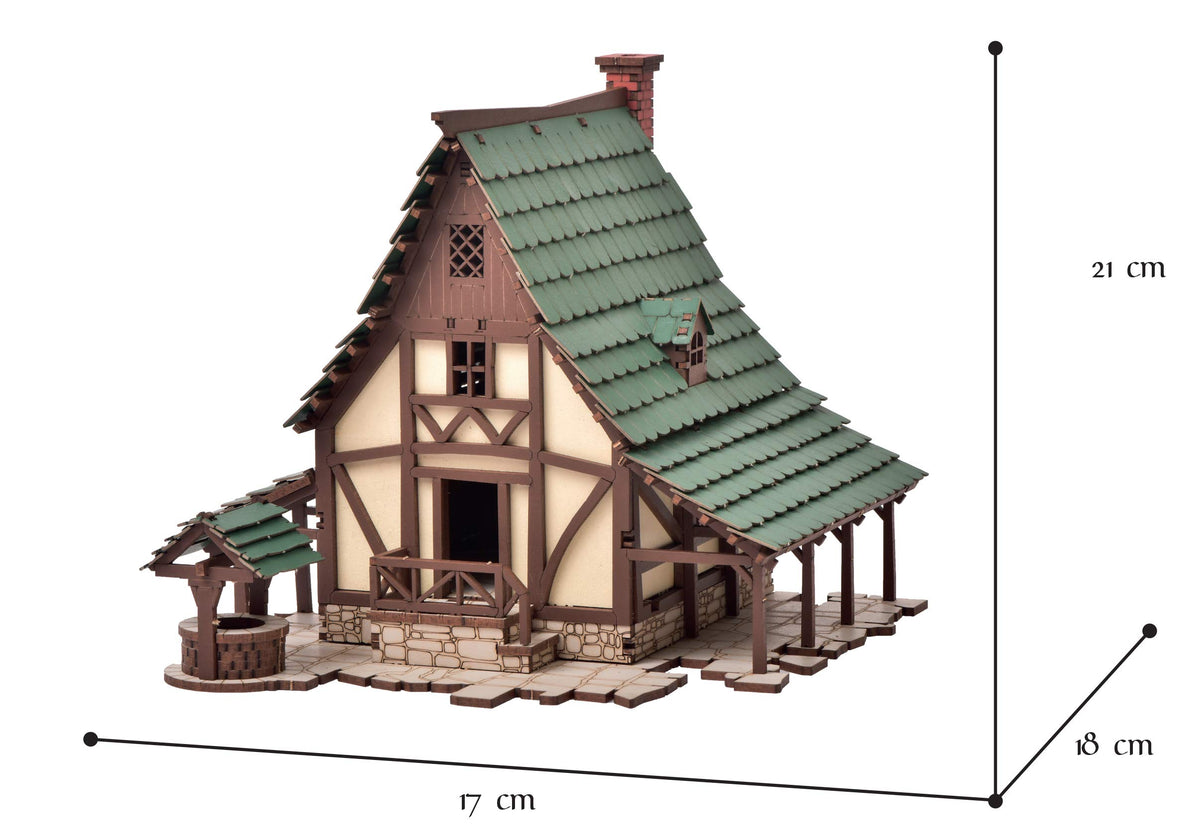 I BUILT IT Medieval Building Model Kits (Select Model)