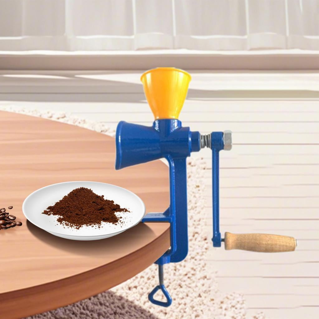 deevoka Grain Mill Easy to Use Essential Iron Coffee Grinder for Peppe
