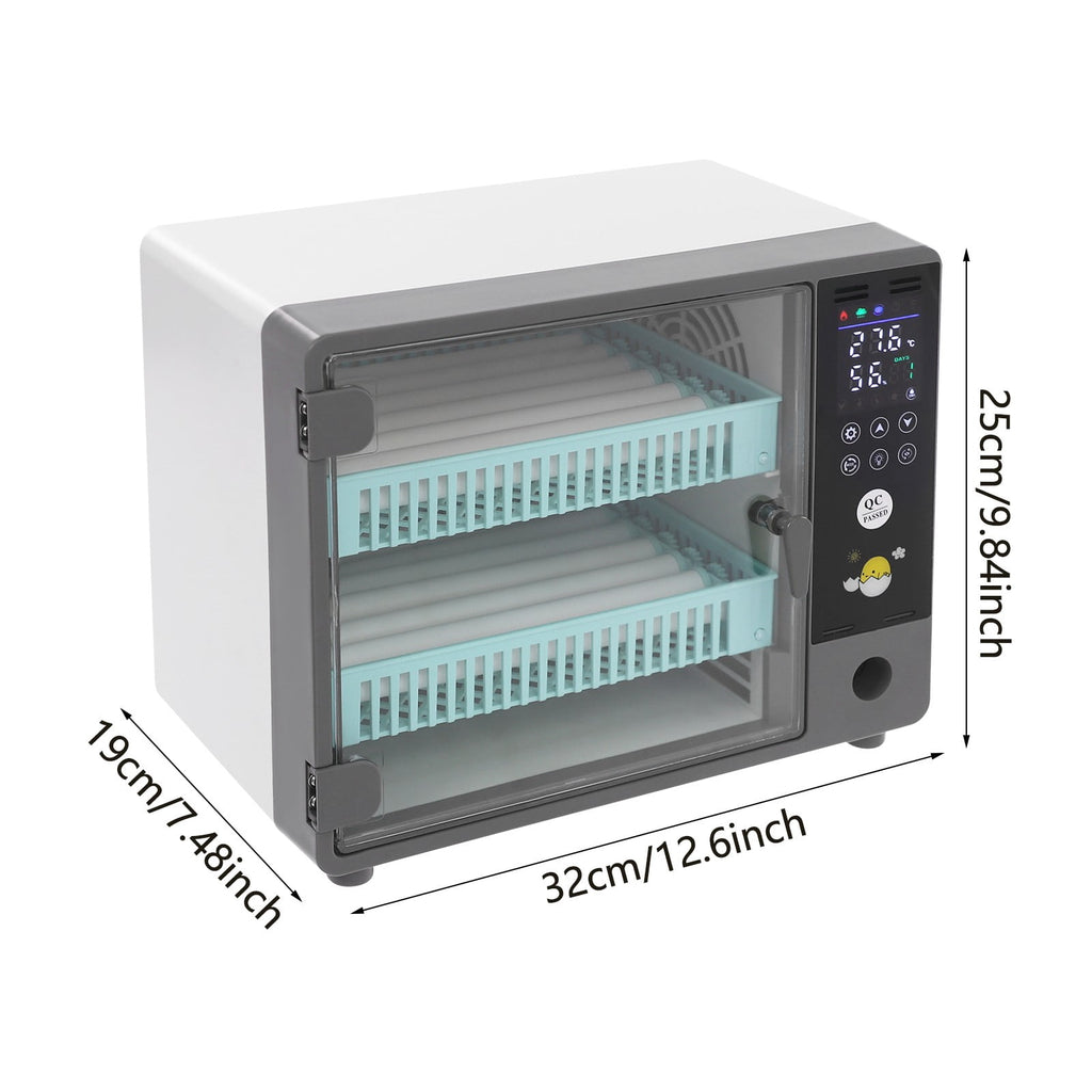 ToppiJoy 55W 24 Egg Incubator, Egg Incubator with 90 Minutes Automatic