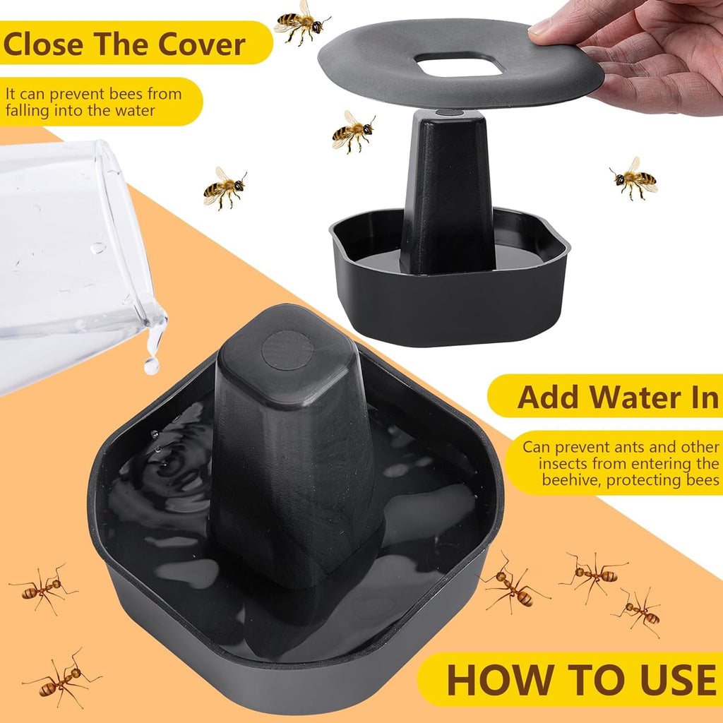 12 Pcs Plastic Beehive Stands Base Beekeeping Hive Support Tools Outdo