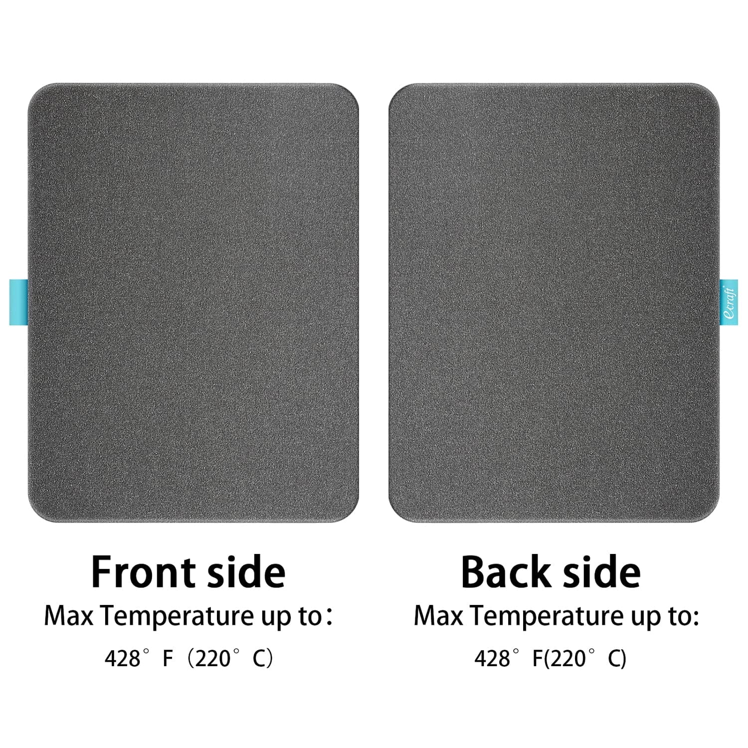 Heat Press Mat, 13" x 17" for Cricut Easypress, Double Sided Insulatio