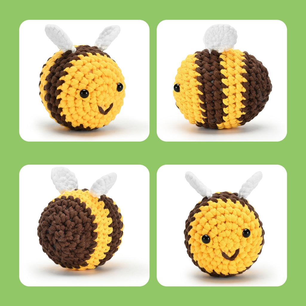 Zepiany Crochet Kit for Beginners, Crochet Animals Kit with Step-by-St