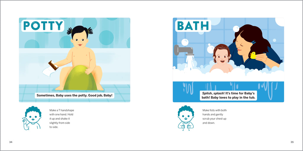 My First Book of Baby Signs: 40 Essential Signs to Learn and Practice,