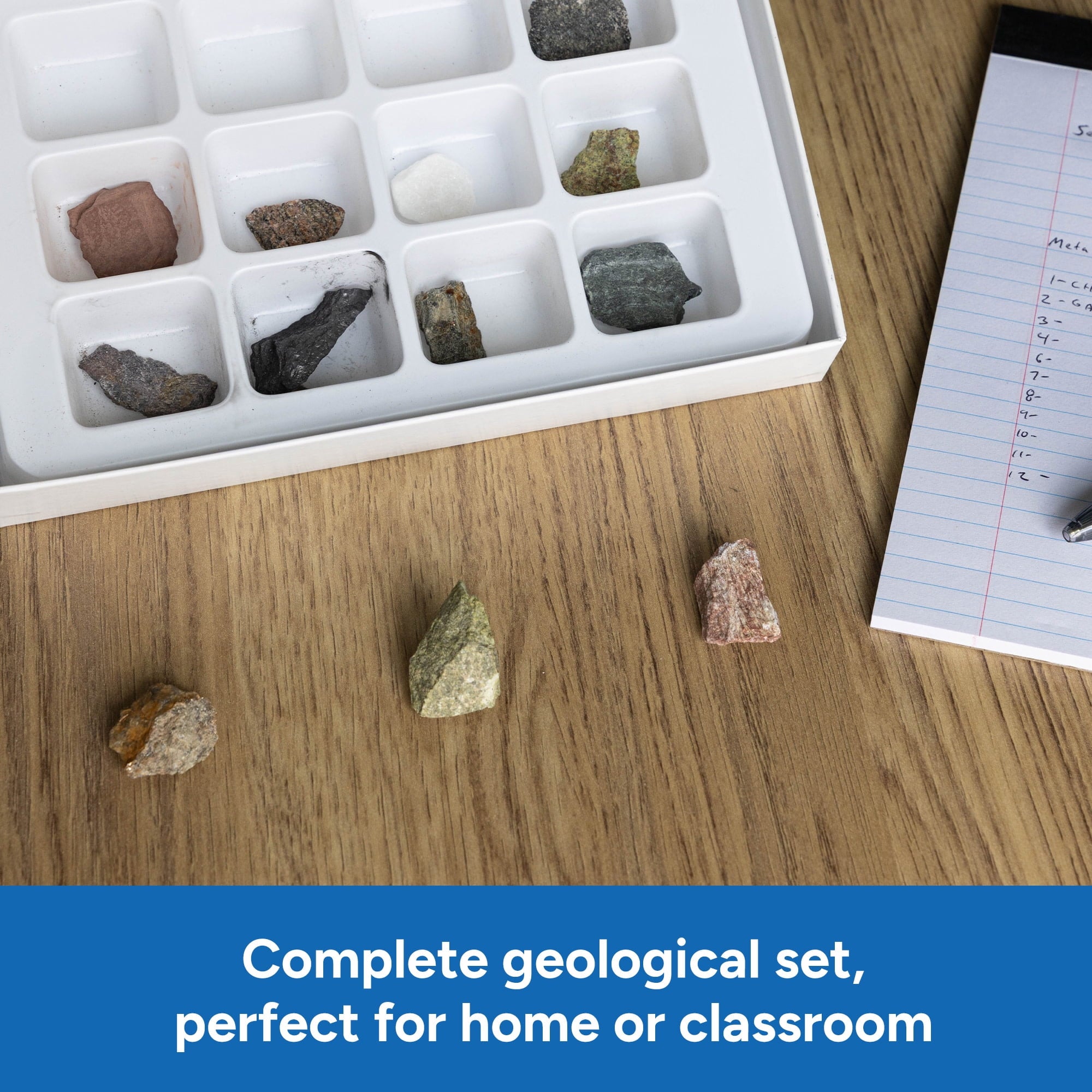 Educational Insights Complete Rock, Mineral, and Fossil Collection, ST