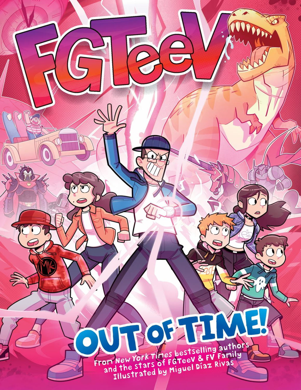 FGTeeV: Out of Time!: A Graphic Novel (Hardcover)