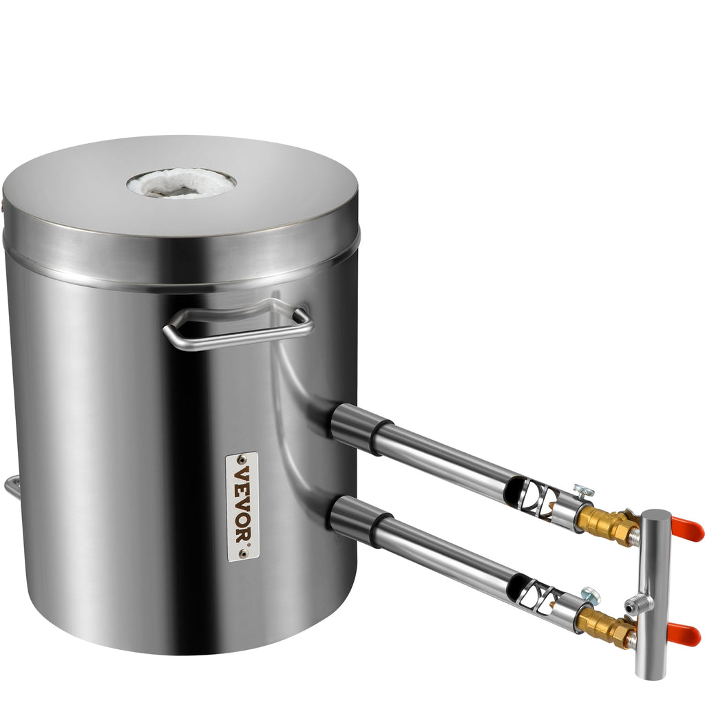 VEVOR Propane Melting Furnace Kit, 12KG Large Capacity Foundry Home Ki
