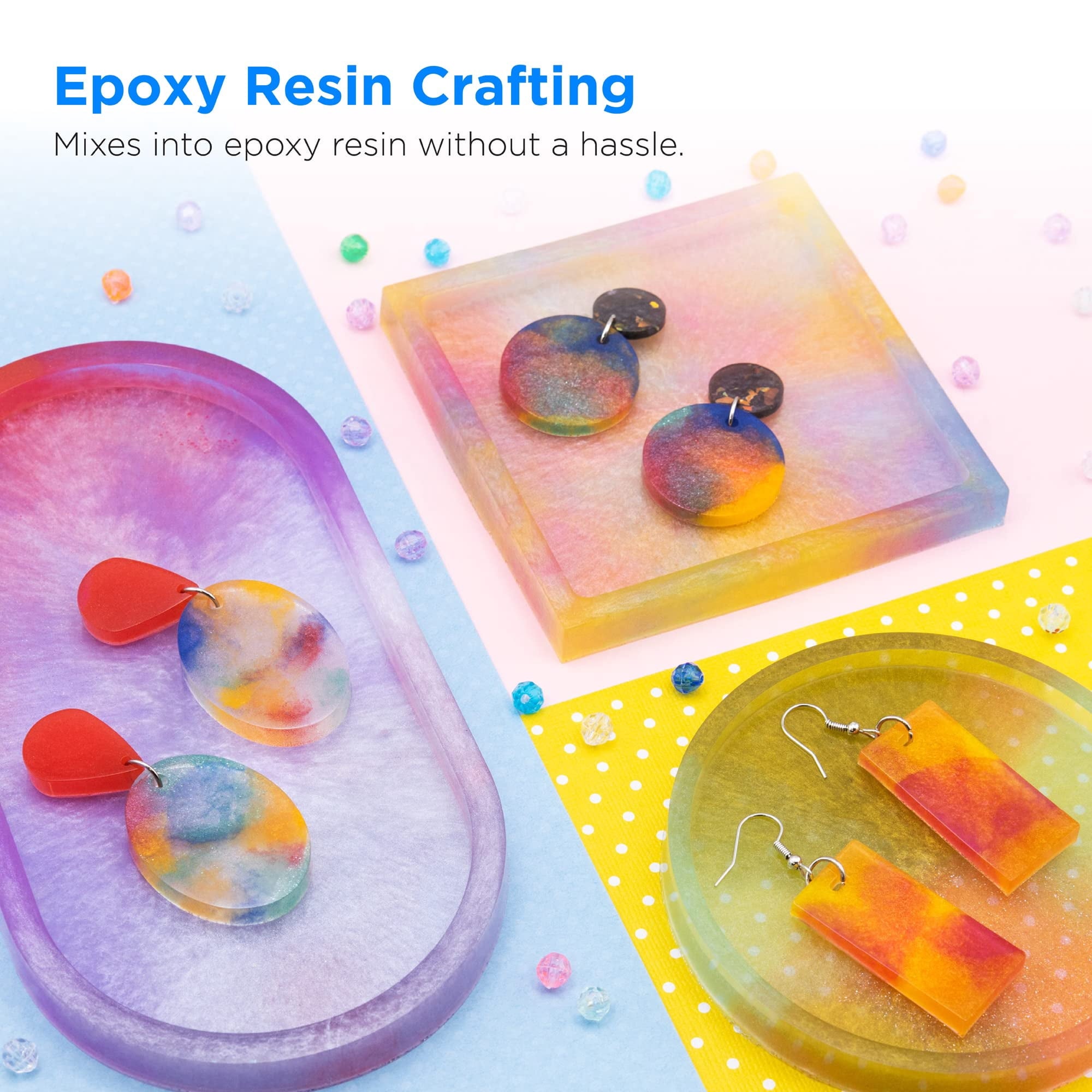 Rolio Mica Powder - Pearlescent Pigment Powder - Mixing and Color Blen