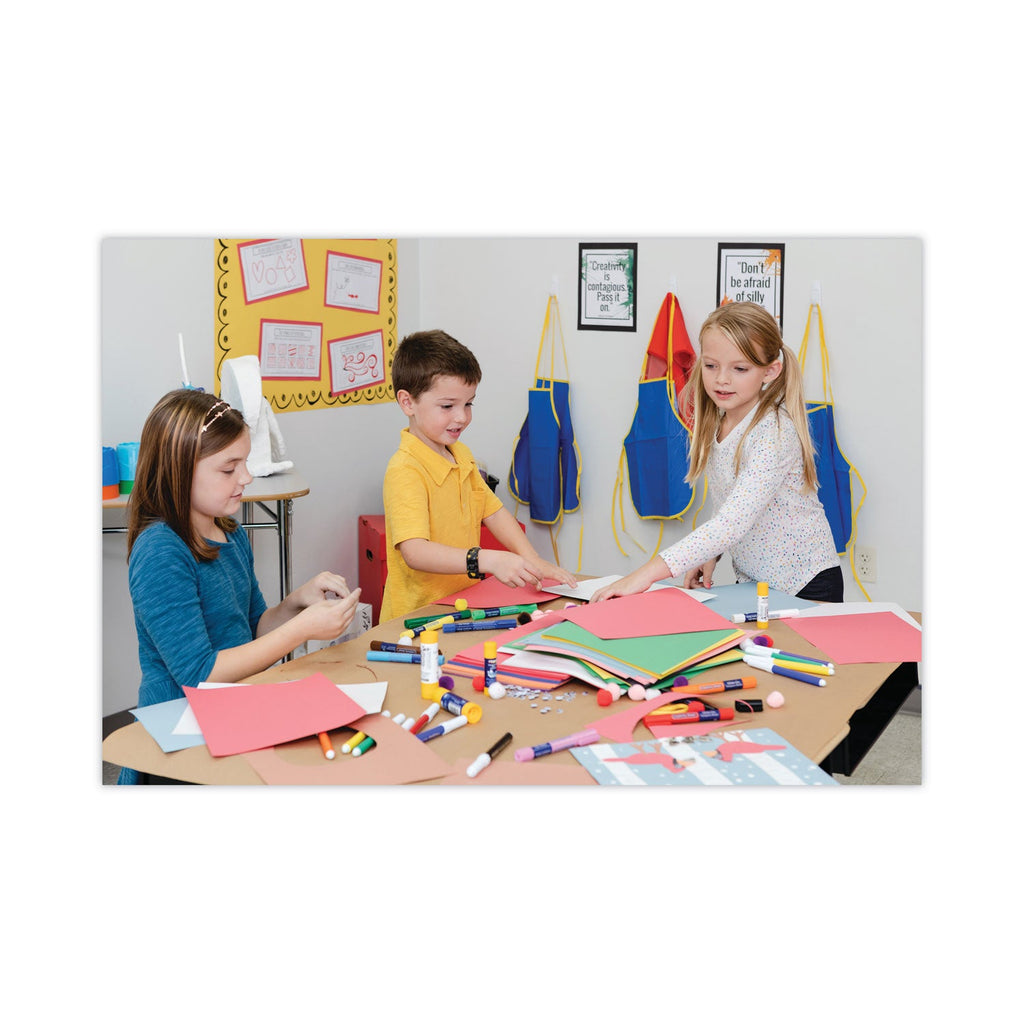Prang SunWorks Construction Paper, 50 lb Text Weight, 9 x 12, Assorted, 50/Pack