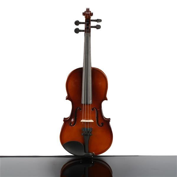 Alvantor 1/4 Size Acoustic Violin Set for Kids Ages 5-7 - Natural Wood