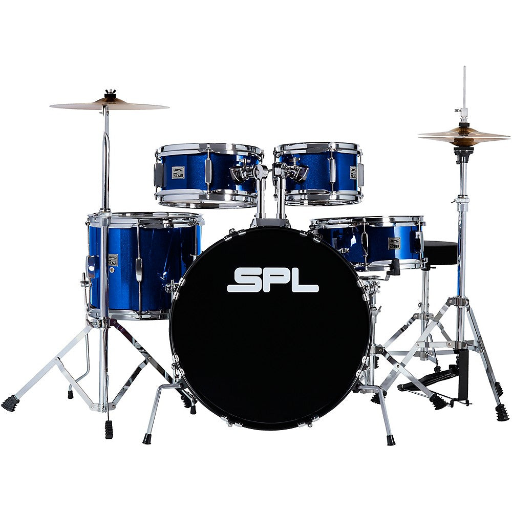 Sound Percussion Labs Junior Kicker 5-Piece Drum Set - Metallic Blue