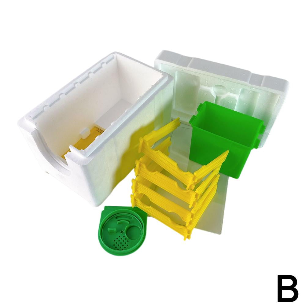 QHUDLV Mini Beehive Beekeeping Box Multi-Function Bee Hive Pollination