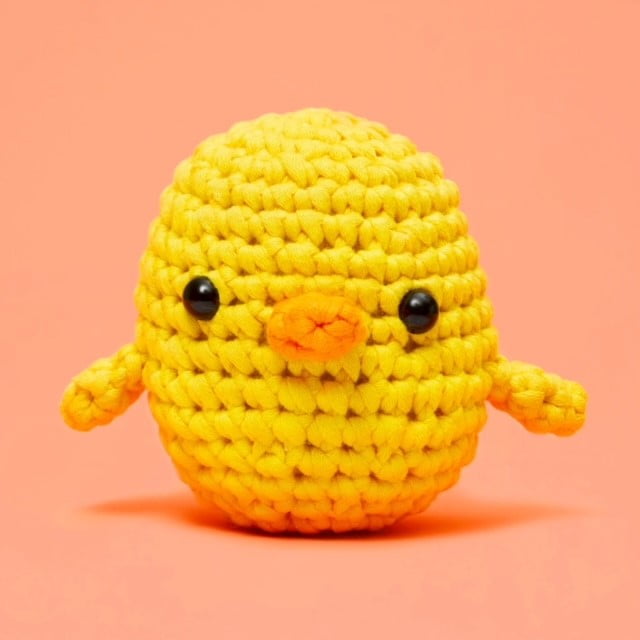 The Woobles Beginner Crochet Amigurumi Kits - Kiki the Chick