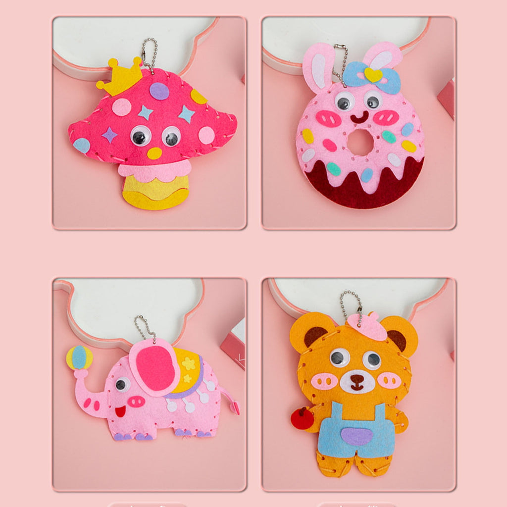 ToysYGift Sewing Kit for Kids Beginner Arts and Crafts, Make DIY Proje