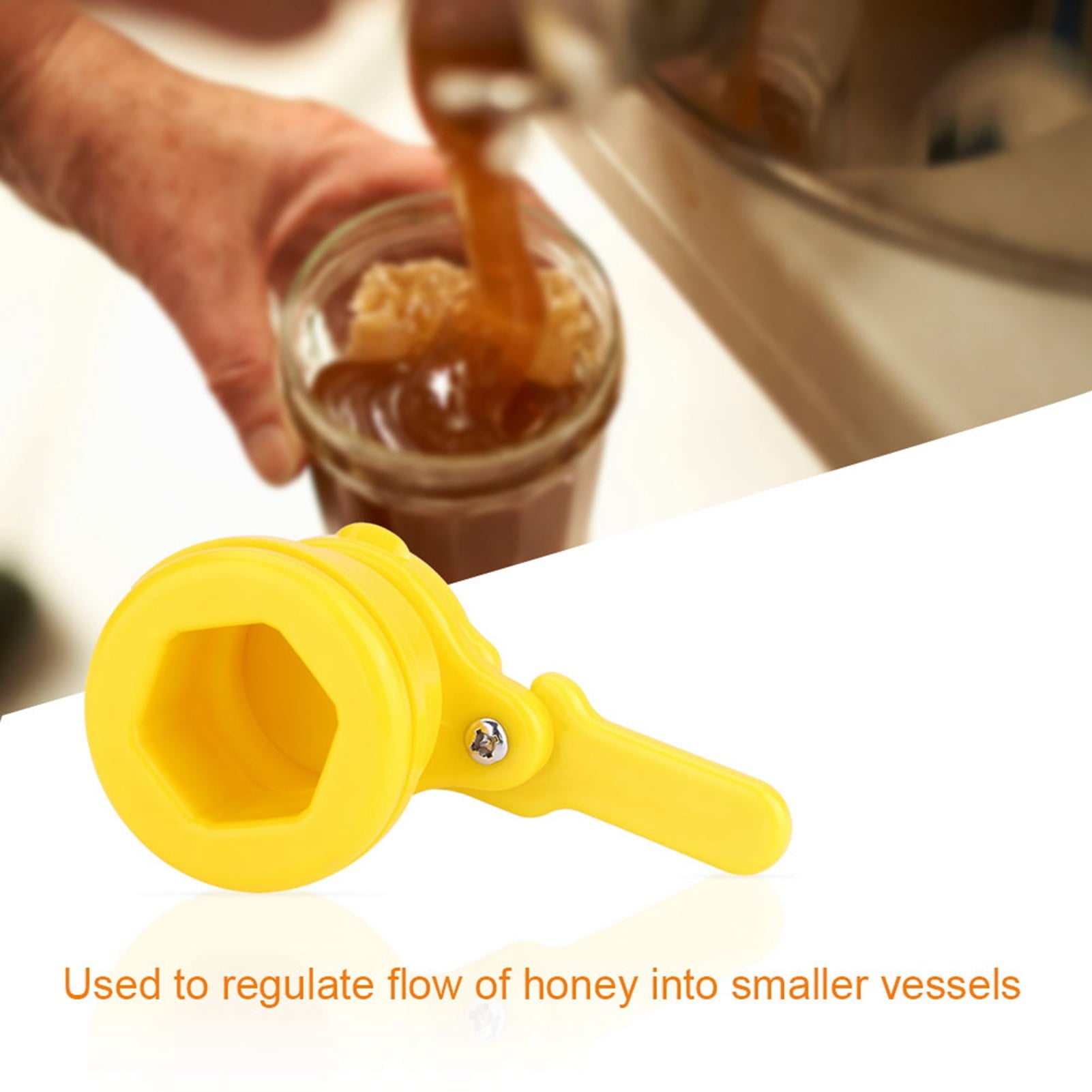 NFTIGB Beekeeping Extractor Bottling Equipment Honey Tap Gate Valve To