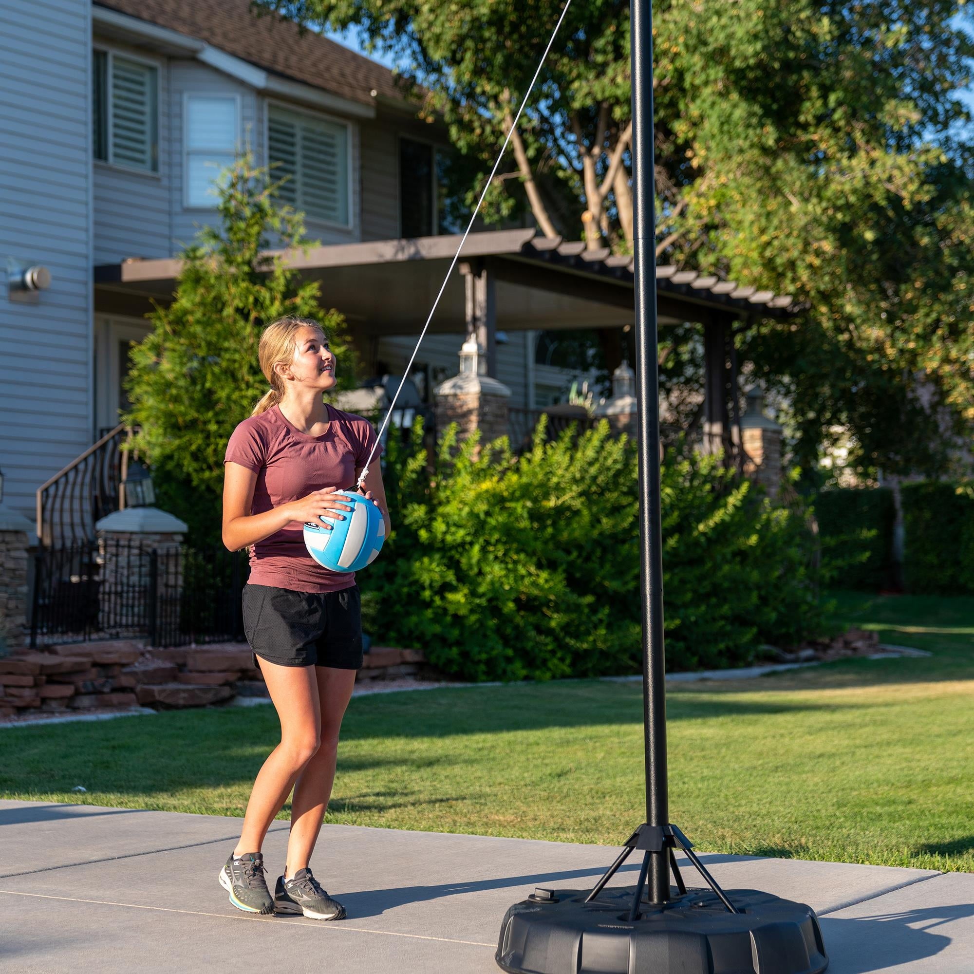 Lifetime Portable 96" Tetherball System with Steel Pole, Ball and Cord