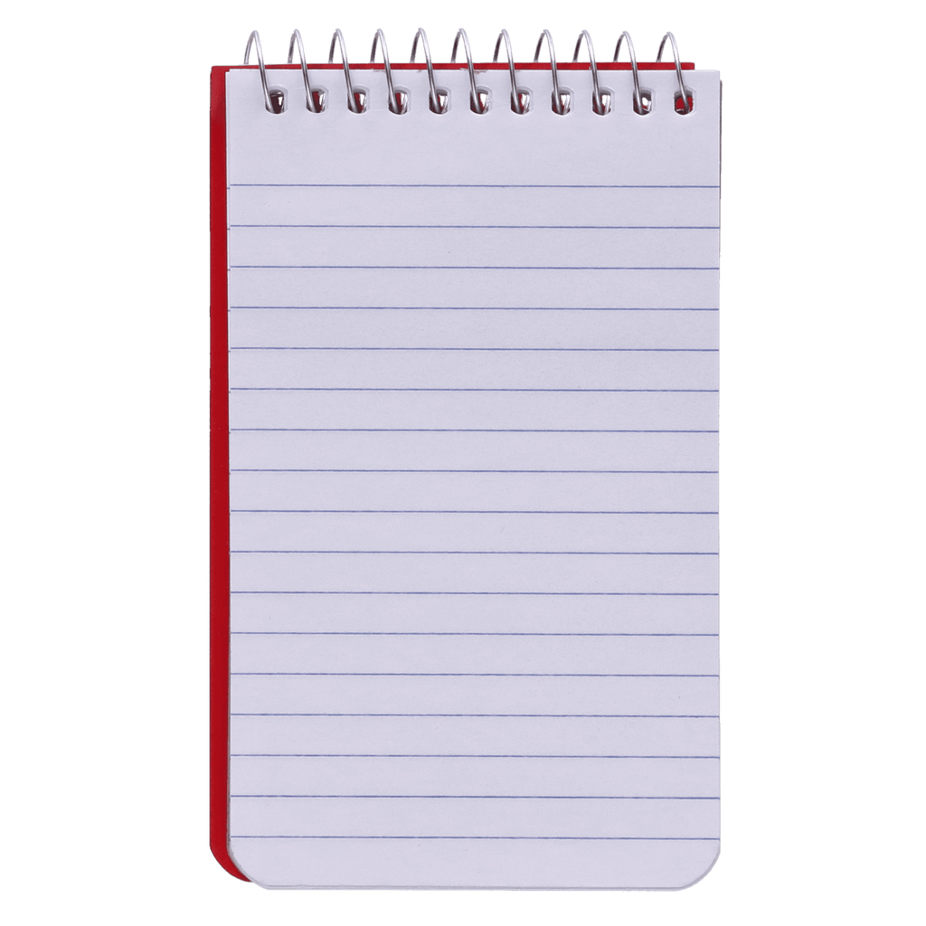 Pen + Gear Spiral Bound Ruled Paper Memo Book, 3 in x 5 in, 4 Pack, 80
