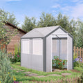 8' x 6' x 7.4' Steeple Walk-In Greenhouse Tunnel Portable Plant Garden