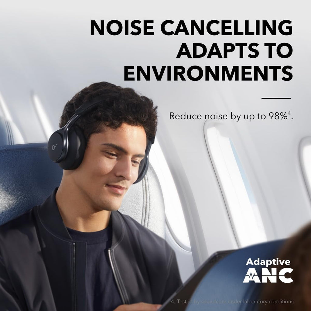 Soundcore by Anker, Space One, Active Noise Cancelling Headphones, 2X