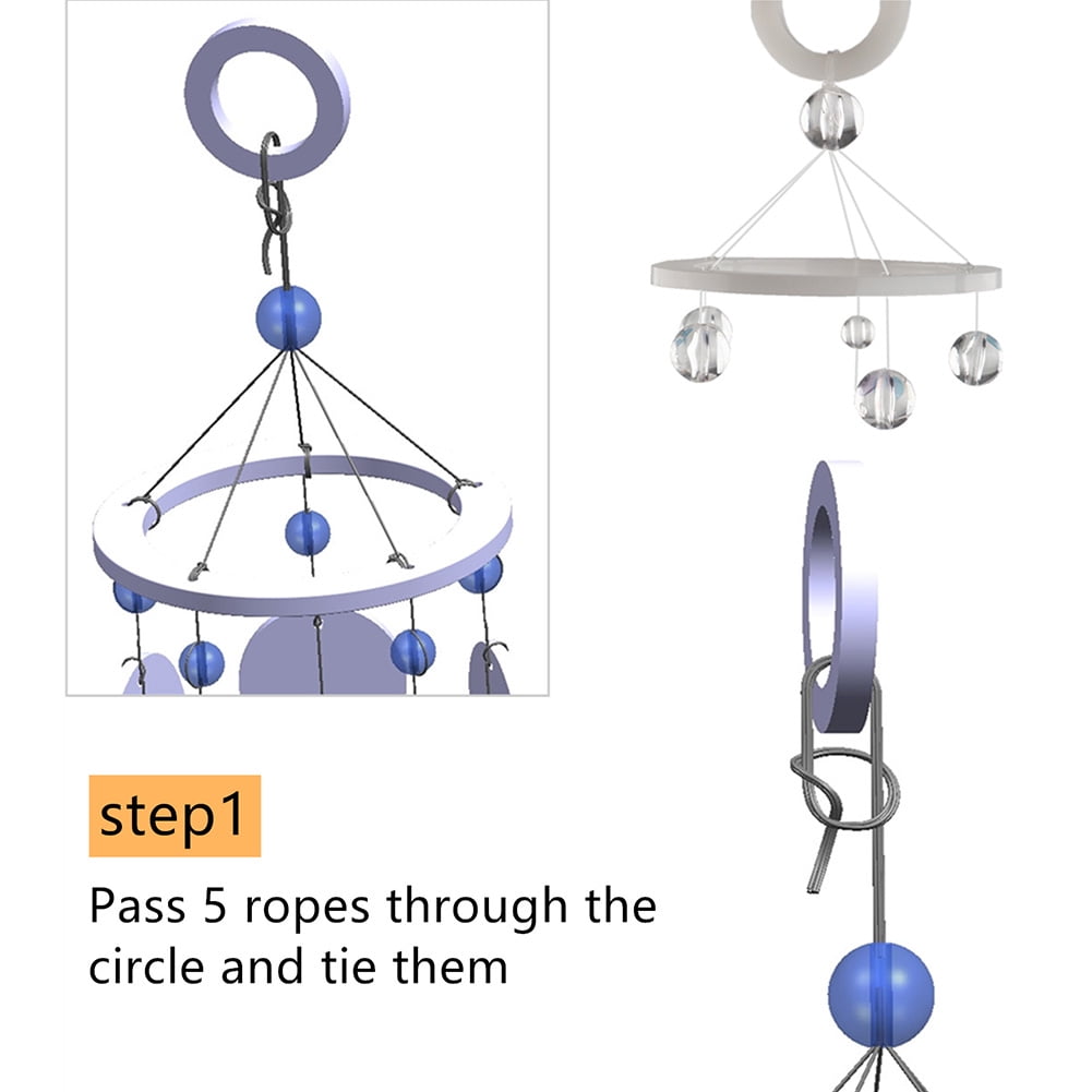 Wind Chime Silicone Mold Kit Casting Resin Epoxy Mould DIY Art Craft M