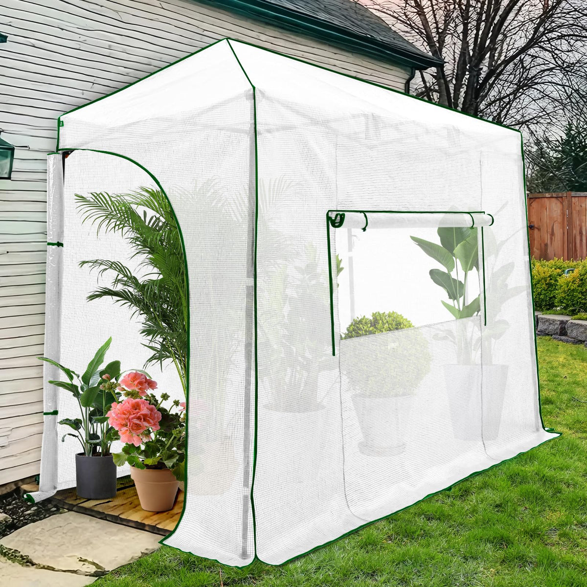 EAGLE PEAK Pop-Up Walk-In Greenhouse (Multiple Sizes)