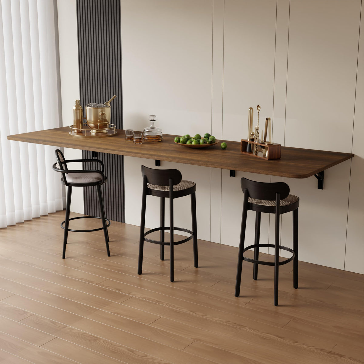 Dogsky Wall Mounted Folding Table 24x15.7 in - 100LB Capacity