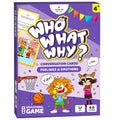 Who What Why: Feelings & Emotions Conversation Cards (Ages 4+)