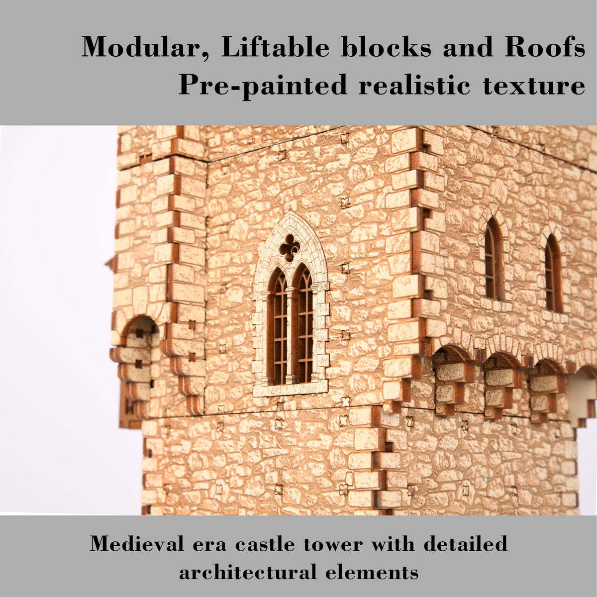 I BUILT IT Medieval Building Model Kits (Select Model)