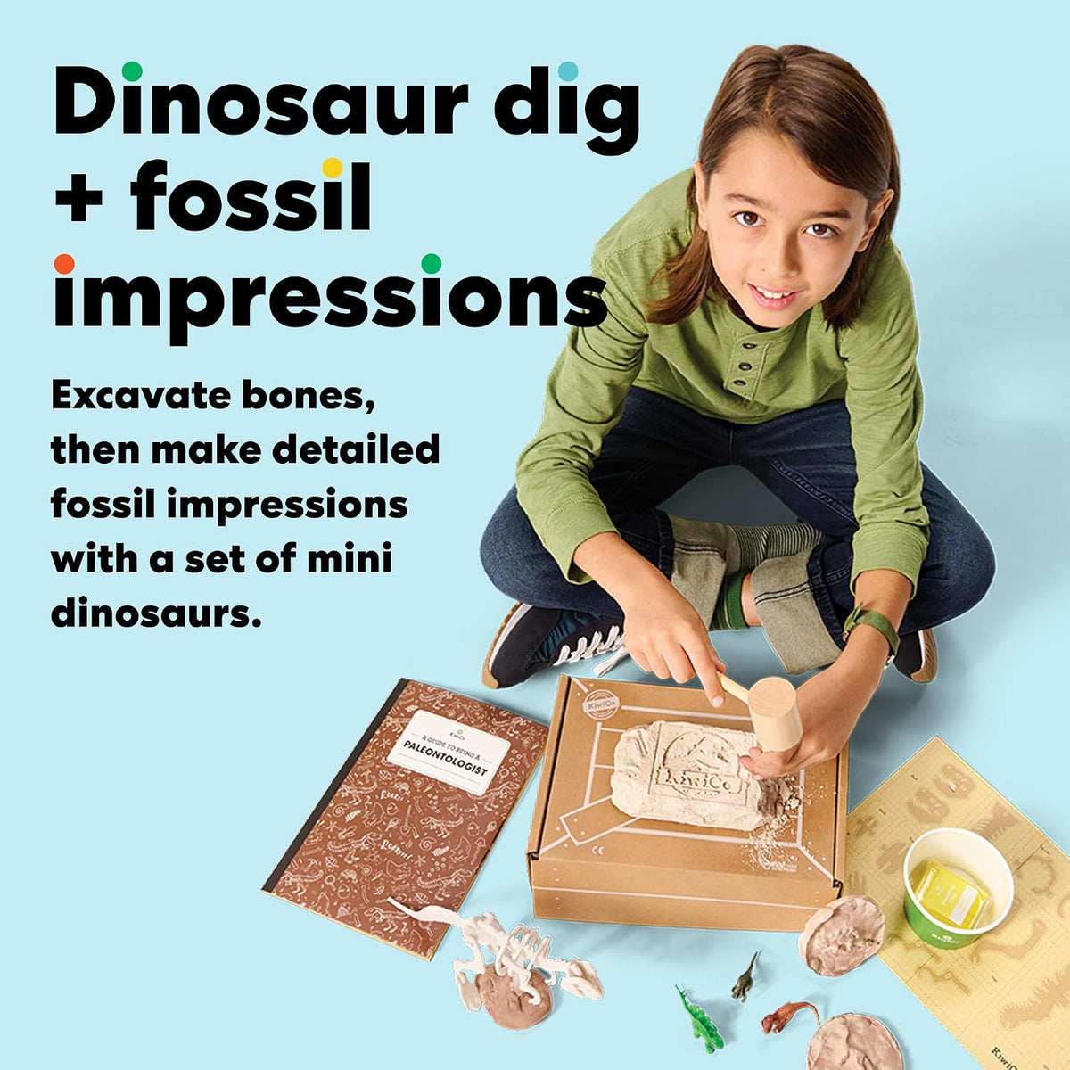 KiwiCo Science Explorer Bundle: Geologist Astronaut Paleontologist Ages 5-9