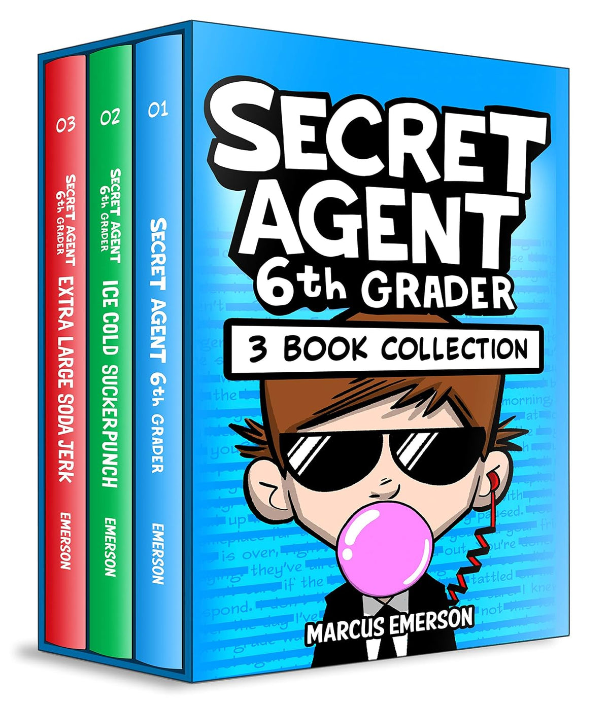 Secret Agent 6th Grader: 3 Book Box Set Collection (a funny chapter book for kids 8-12): From the Creator of Diary of a 6th Grade Ninja