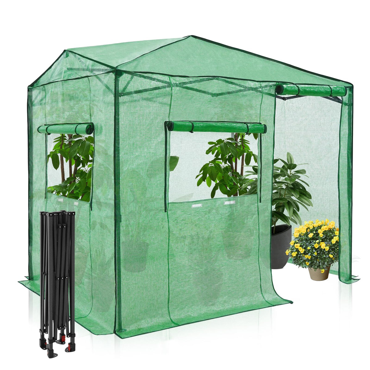 EAGLE PEAK Pop-Up Walk-In Greenhouse (Multiple Sizes)